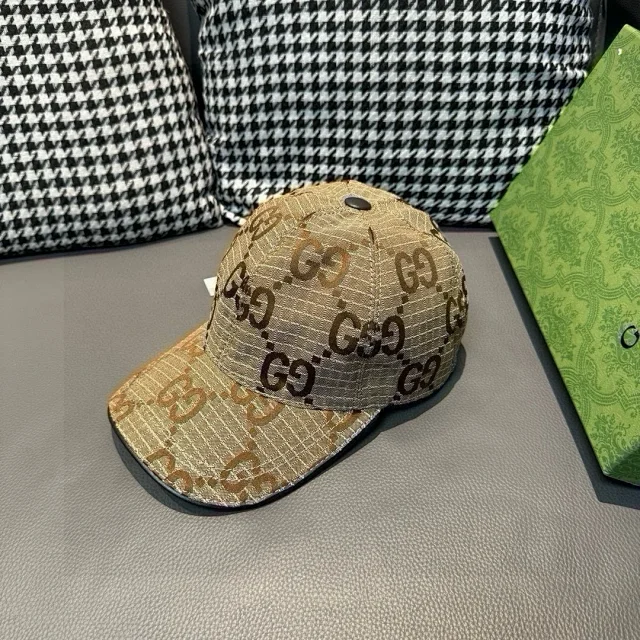 Gucci Hats GG monogram baseball cap product detail image 36
