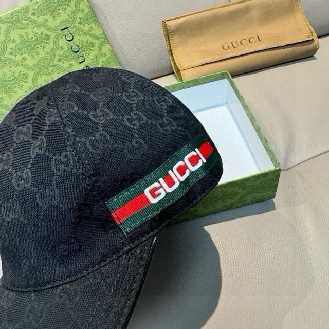 Gucci Hats GG monogram baseball cap product detail image 28