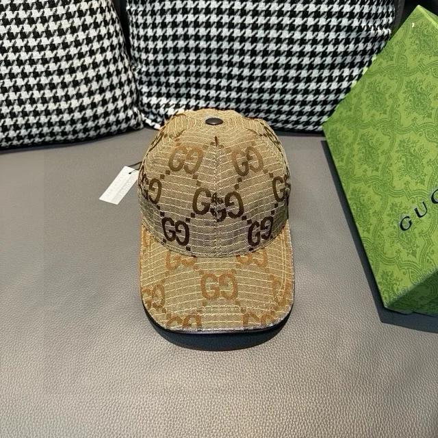 Gucci Hats GG monogram baseball cap product detail image 35
