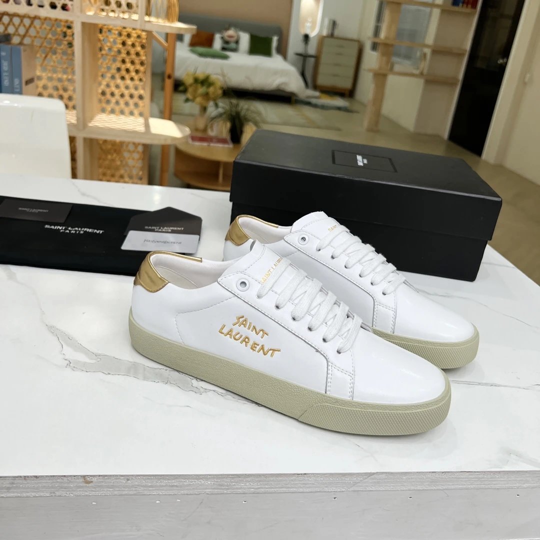 Saint Laurent SL/10 Canvas Black Sneakers - 51