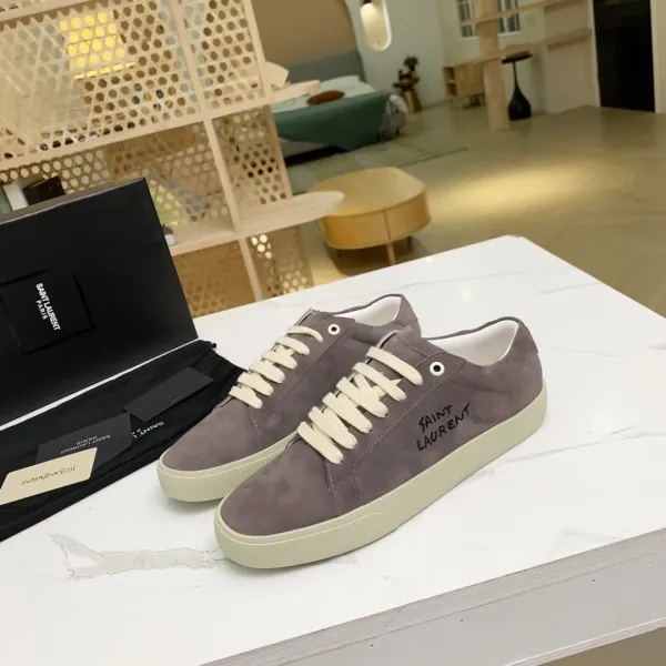 Saint Laurent SL/10 Canvas Black Sneakers - 87