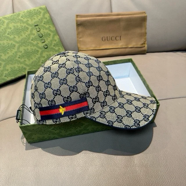 Gucci Hats GG monogram baseball cap product detail image 20