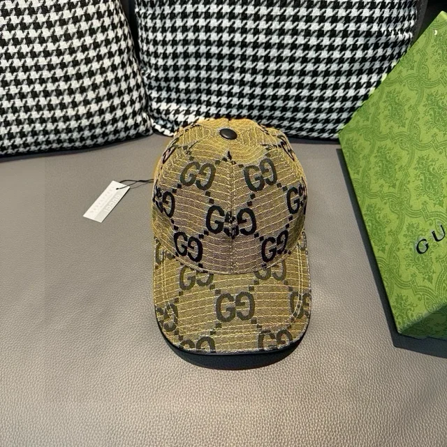 Gucci Hats GG monogram baseball cap product detail image 33