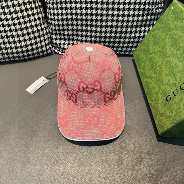 Gucci Hats GG monogram baseball cap product detail image 39