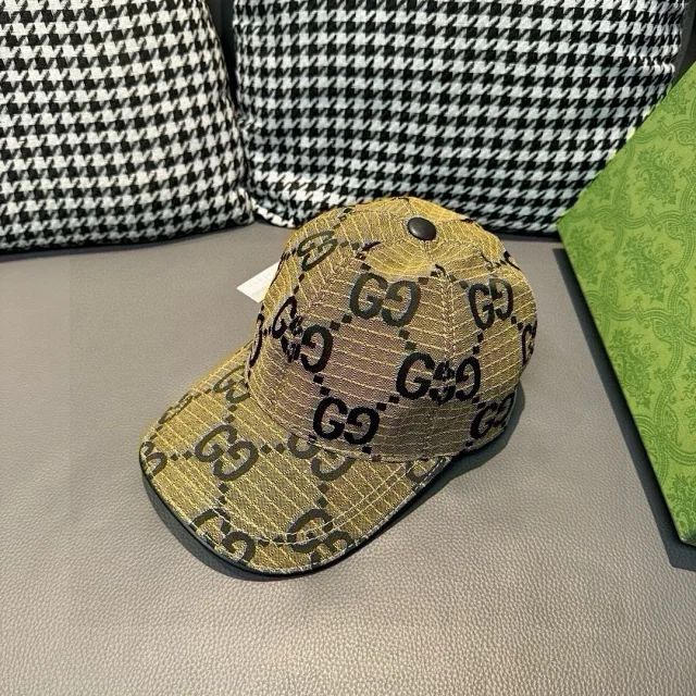 Gucci Hats GG monogram baseball cap product detail image 34
