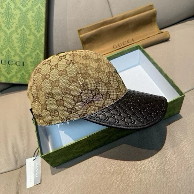 Gucci Hats GG monogram baseball cap product detail image 44