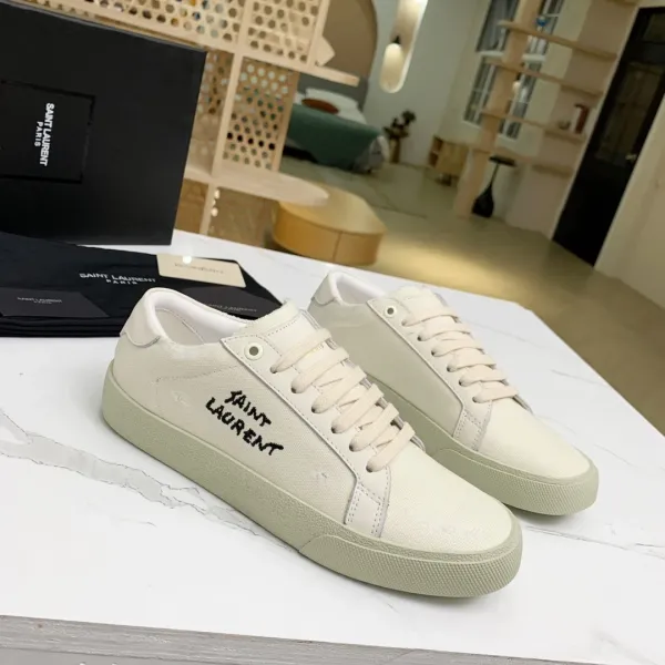 Saint Laurent SL/10 Canvas Black Sneakers - 72