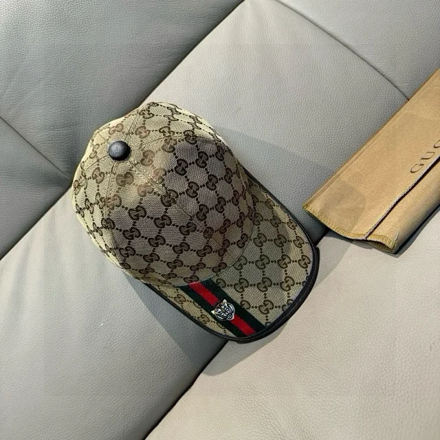 Gucci Hats GG monogram baseball cap product detail image 11