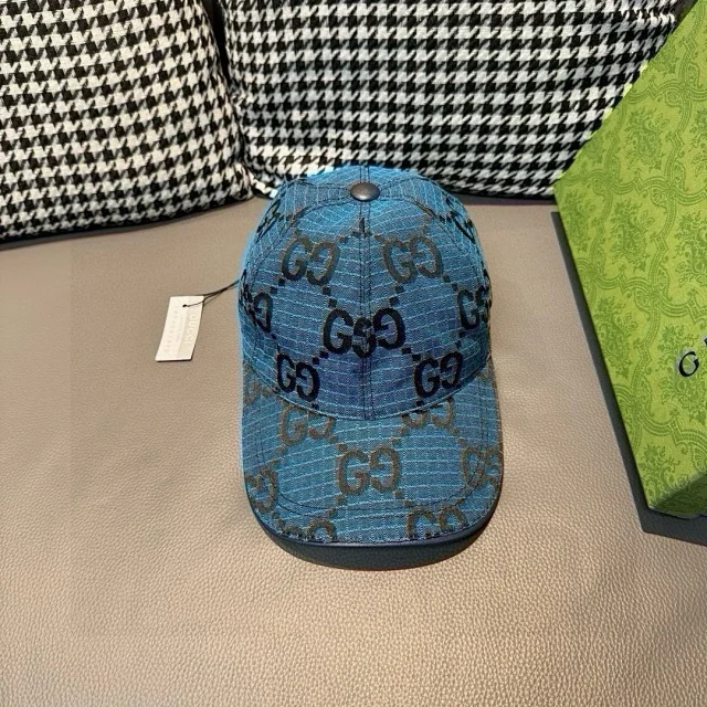 Gucci Hats GG monogram baseball cap product detail image 37
