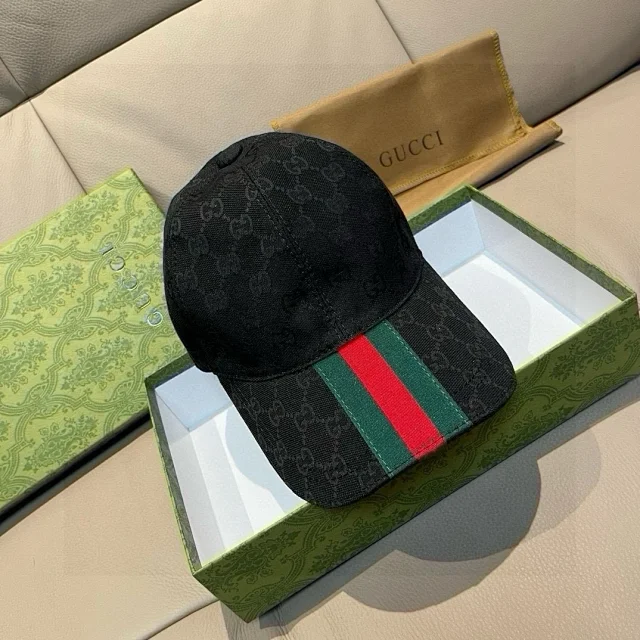 Gucci Hats GG monogram baseball cap product detail image 53