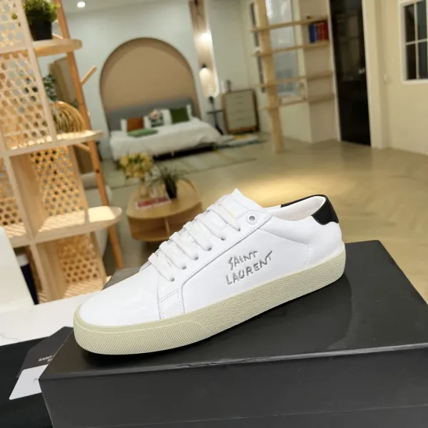 Saint Laurent SL/10 Canvas Black Sneakers - 65