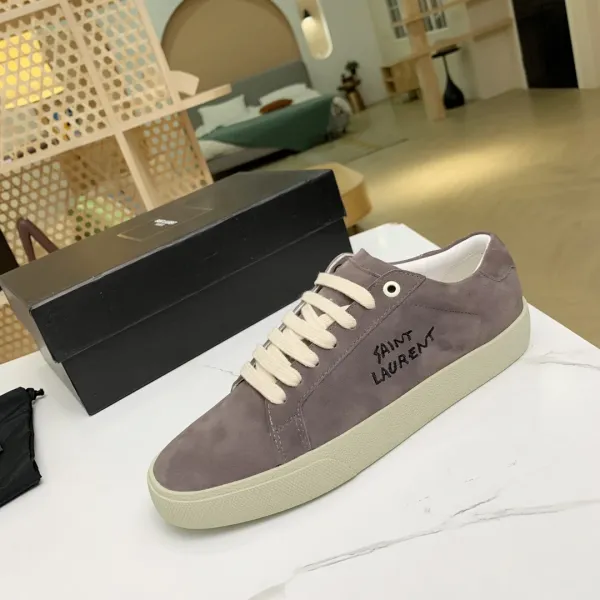 Saint Laurent SL/10 Canvas Black Sneakers - 89