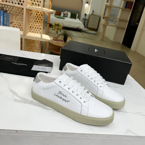 Saint Laurent SL/10 Canvas Black Sneakers - 56