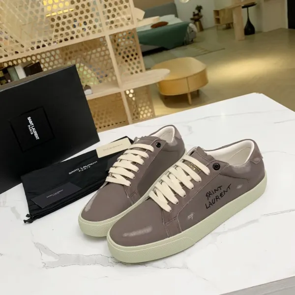 Saint Laurent SL/10 Canvas Black Sneakers - 79