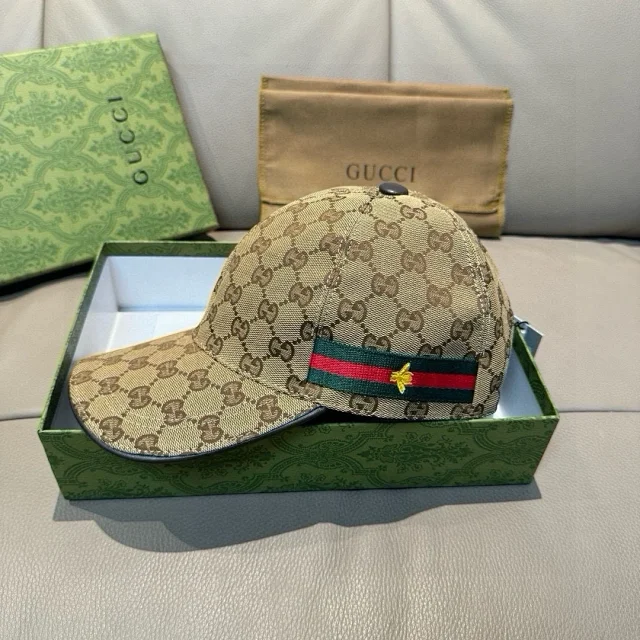 Gucci Hats GG monogram baseball cap product detail image 15