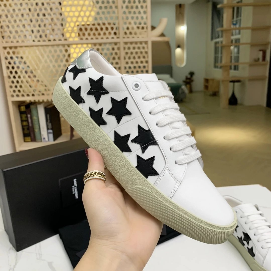 Saint Laurent SL/10 Canvas Black Sneakers - 29
