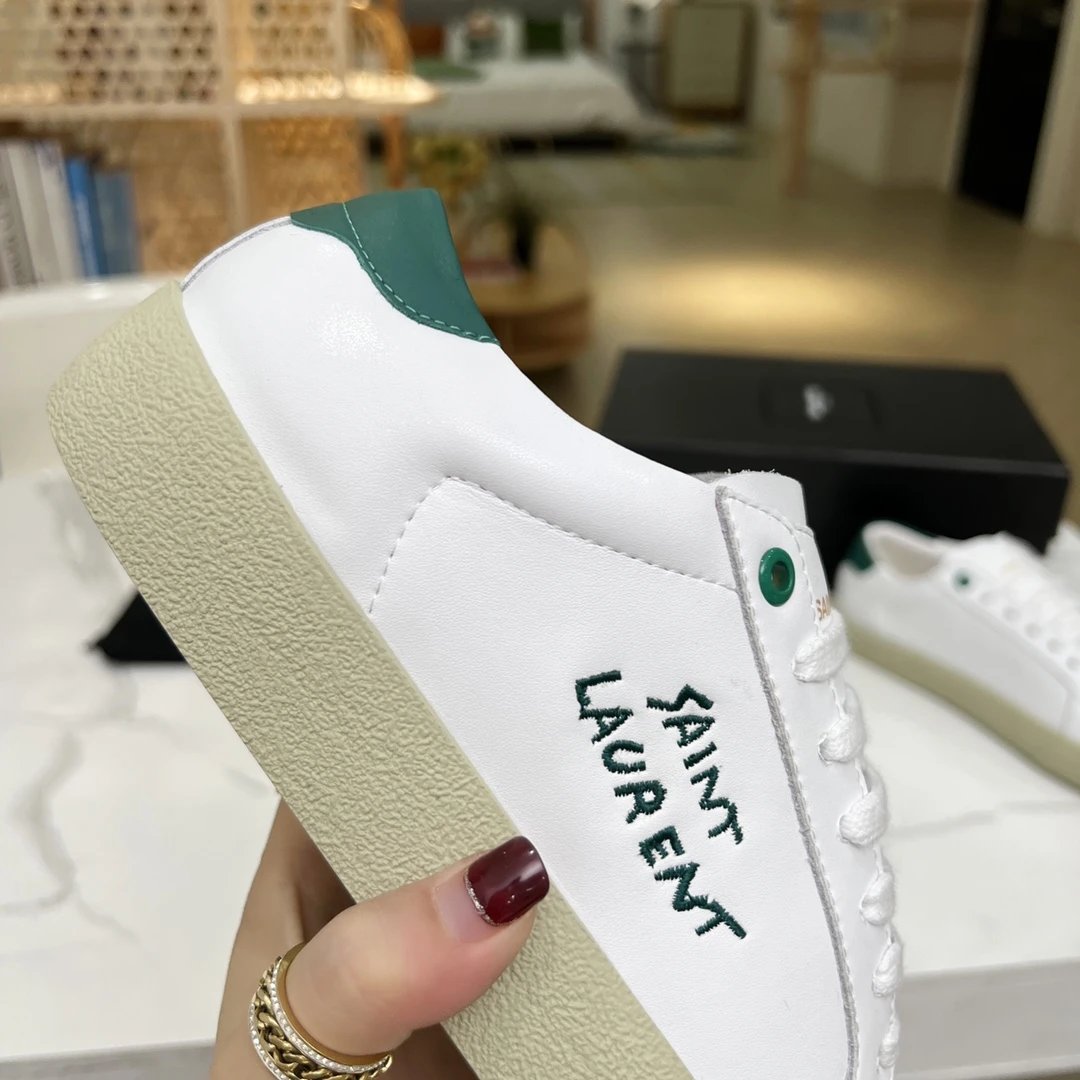 Saint Laurent SL/10 Canvas Black Sneakers - 70