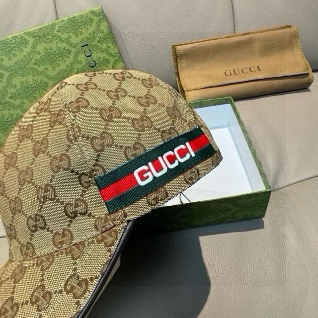 Gucci Hats GG monogram baseball cap product detail image 26