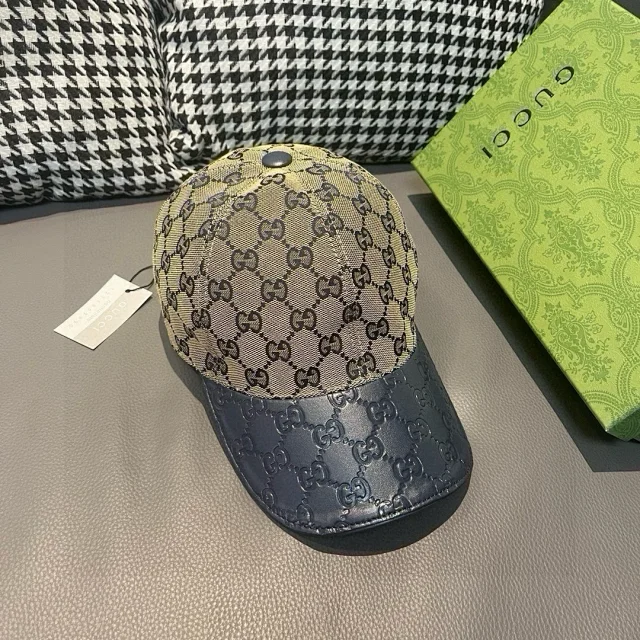 Gucci Hats GG monogram baseball cap product detail image 48