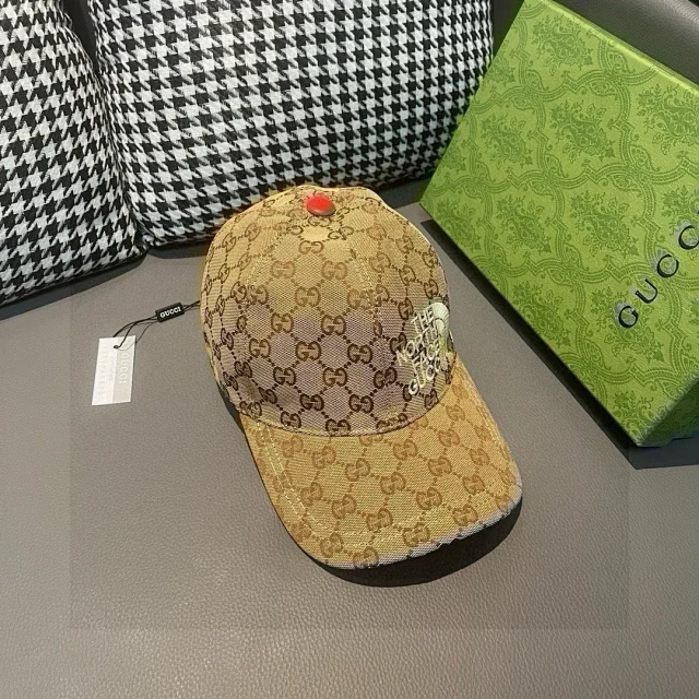 Gucci Hats GG monogram baseball cap product detail image 50