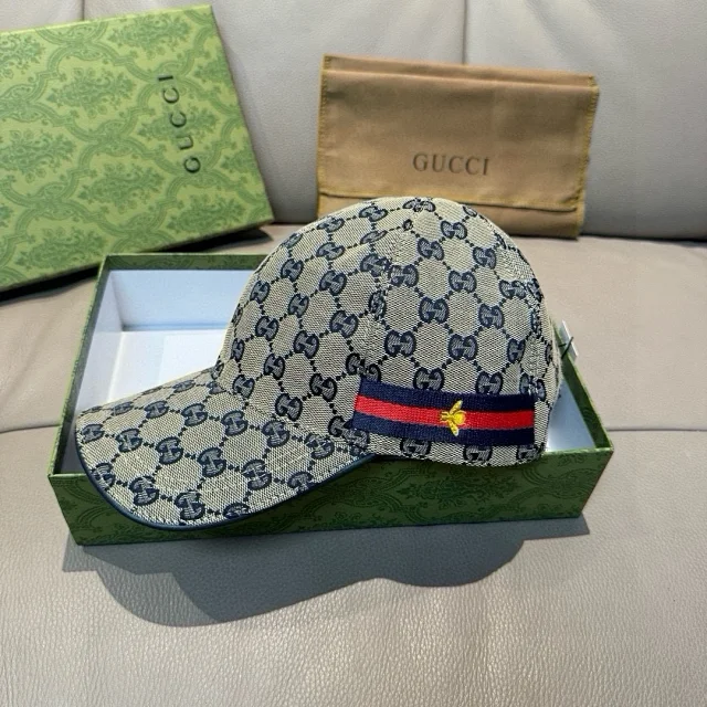 Gucci Hats GG monogram baseball cap product detail image 19