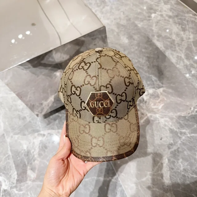 Gucci Hats GG monogram baseball cap product detail image 73