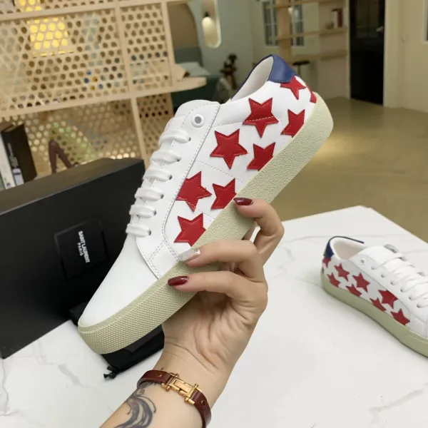 Saint Laurent SL/10 Canvas Black Sneakers - 18