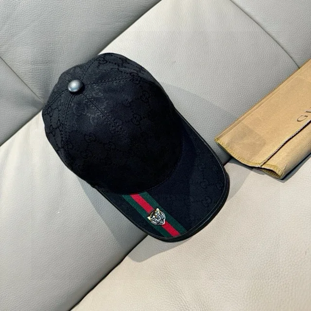 Gucci Hats GG monogram baseball cap product detail image 13