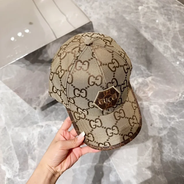 Gucci Hats GG monogram baseball cap product detail image 74