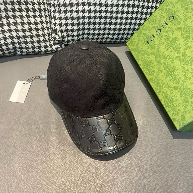 Gucci Hats GG monogram baseball cap product detail image 46