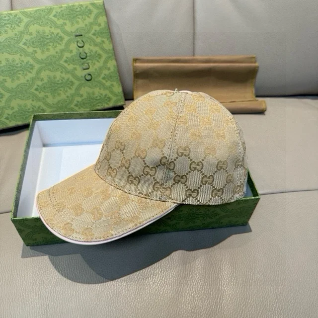 Gucci Hats GG monogram baseball cap product detail image 4