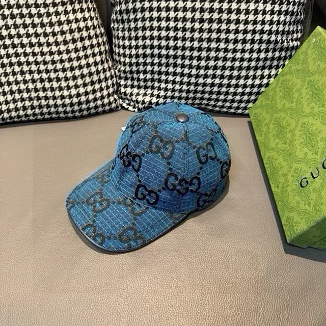 Gucci Hats GG monogram baseball cap product detail image 38