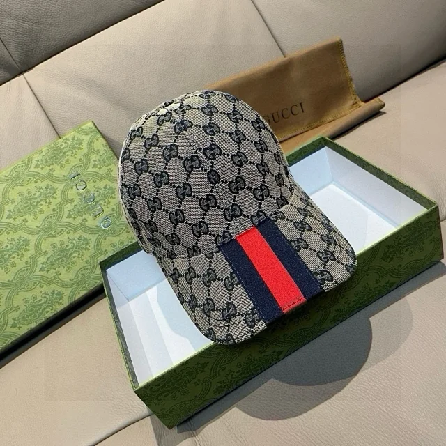 Gucci Hats GG monogram baseball cap product detail image 55