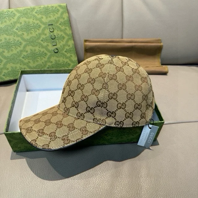 Gucci Hats GG monogram baseball cap product detail image 2