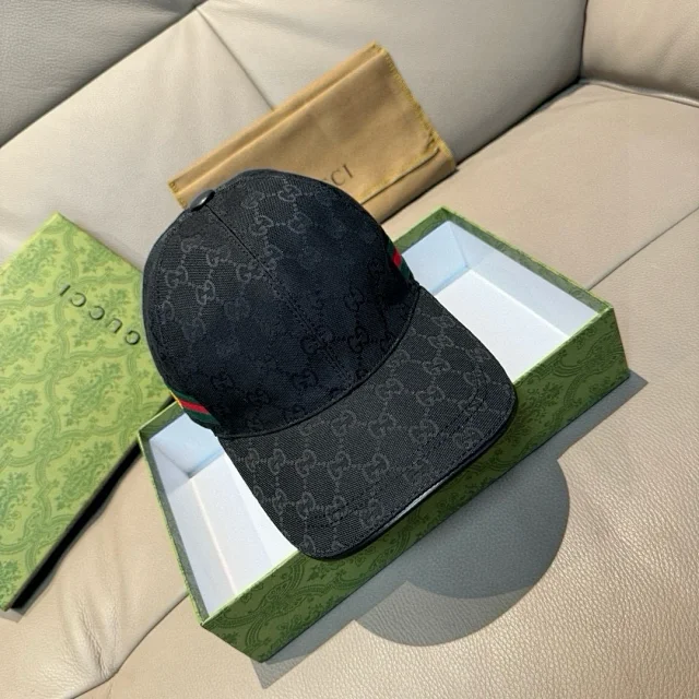 Gucci Hats GG monogram baseball cap product detail image 18