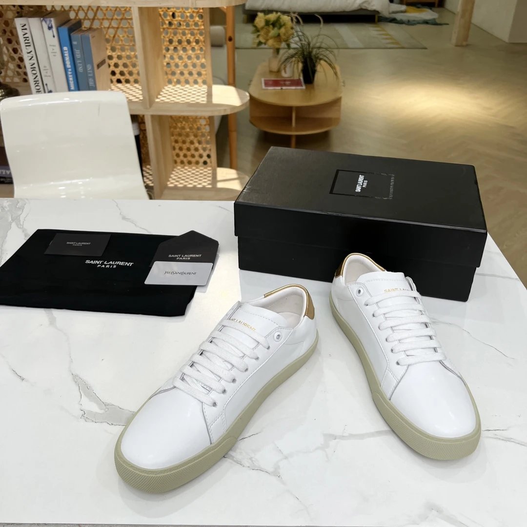Saint Laurent SL/10 Canvas Black Sneakers - 53