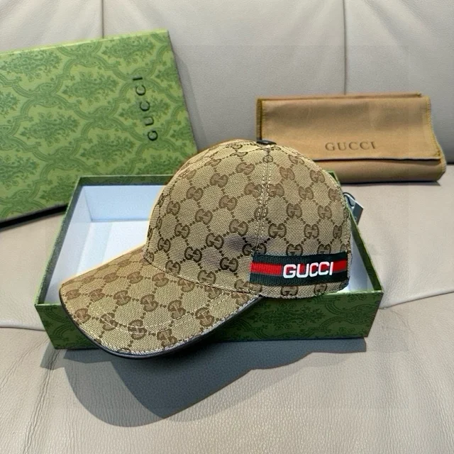 Gucci Hats GG monogram baseball cap product detail image 25