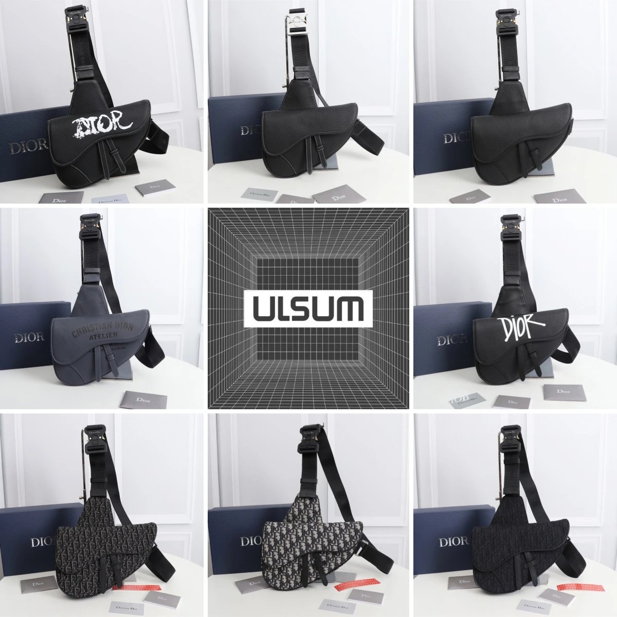 2025ss ULSUM store D Mens bag