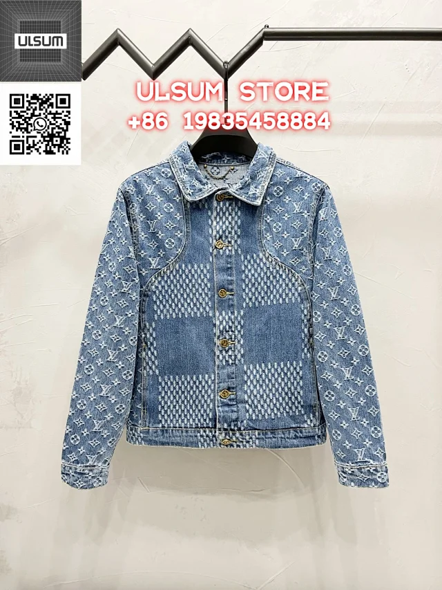 Louis Vuitton Jackets Monogram Denim Jacket product detail image 9