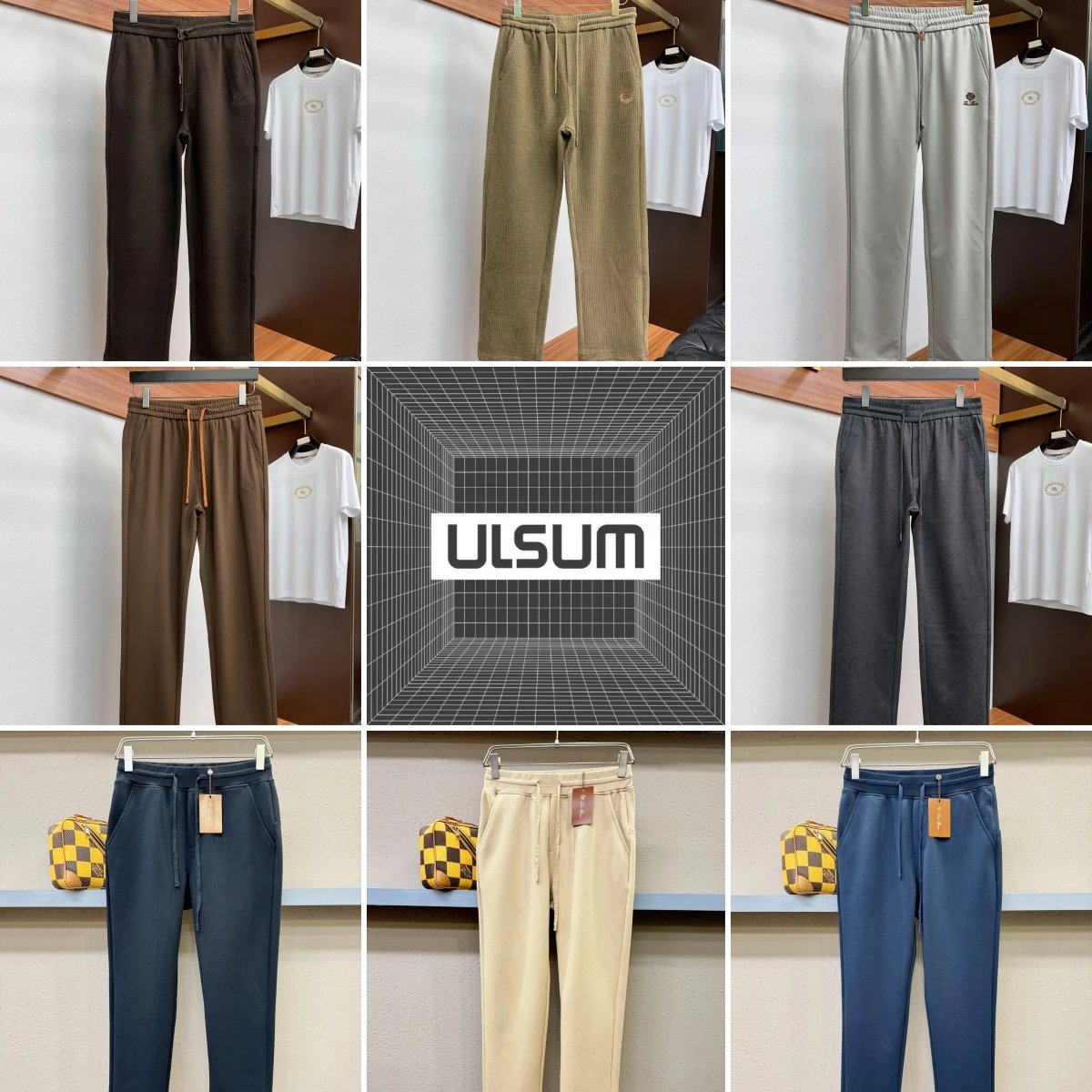 2025ss ULSUM STORE LP Casual Pants