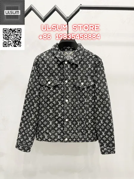 ULSUM Patchwork Denim Jacket Light Blue - 26