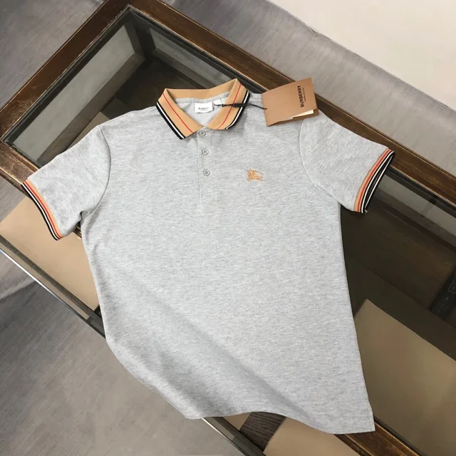 Burberry T-Shirts Short-Sleeve with Check Trim product detail image 63