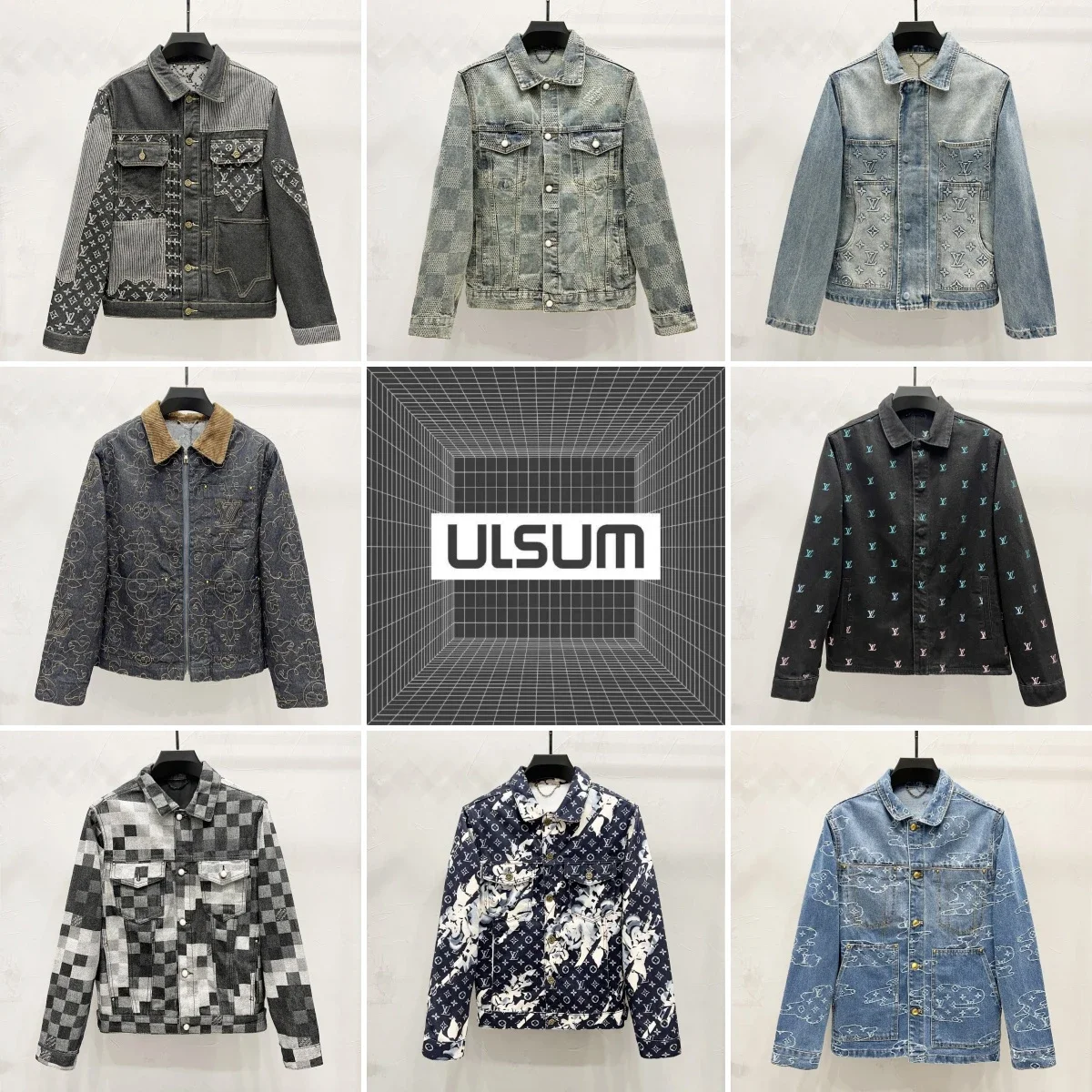 Louis Vuitton Denim Jackets Collection [Multiple Styles]