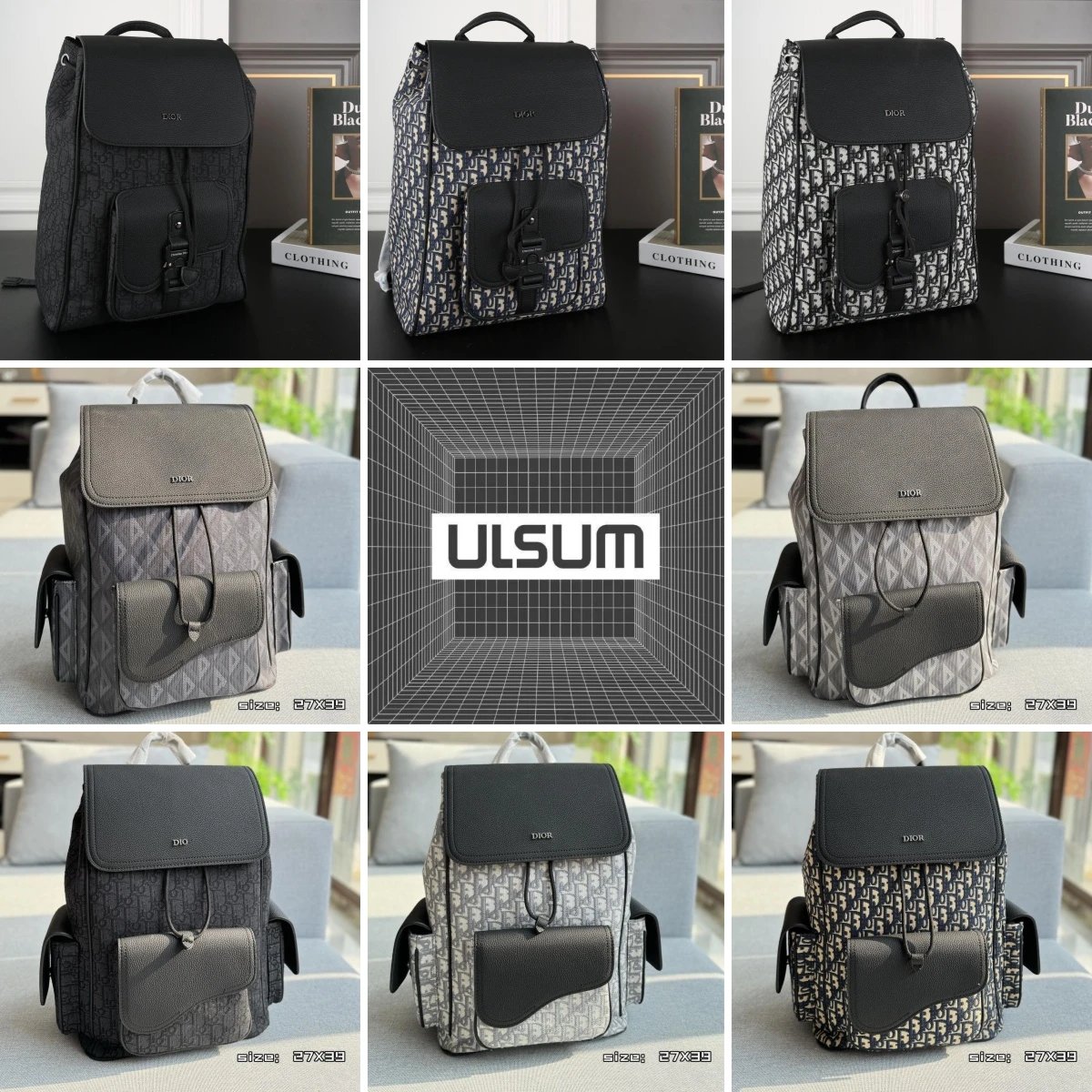 2025ss ULSUM store D Travel bag and backpack 1