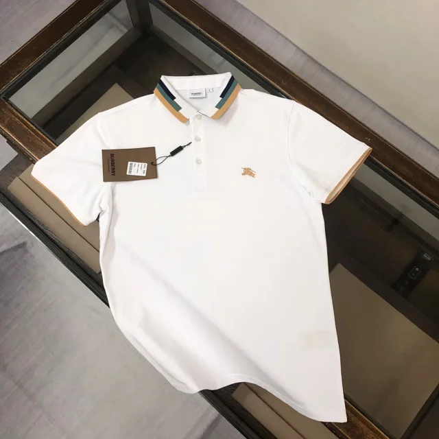 Burberry T-Shirts Short-Sleeve with Check Trim product detail image 43