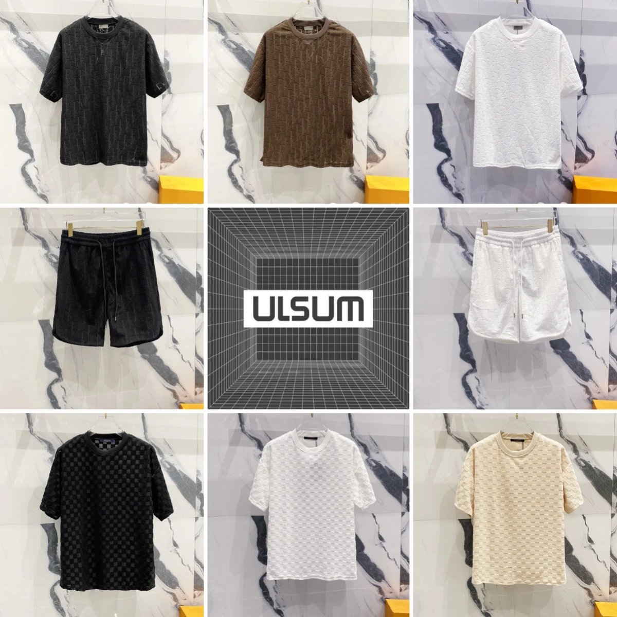 2025ss ULSUM store Short Set - 134494