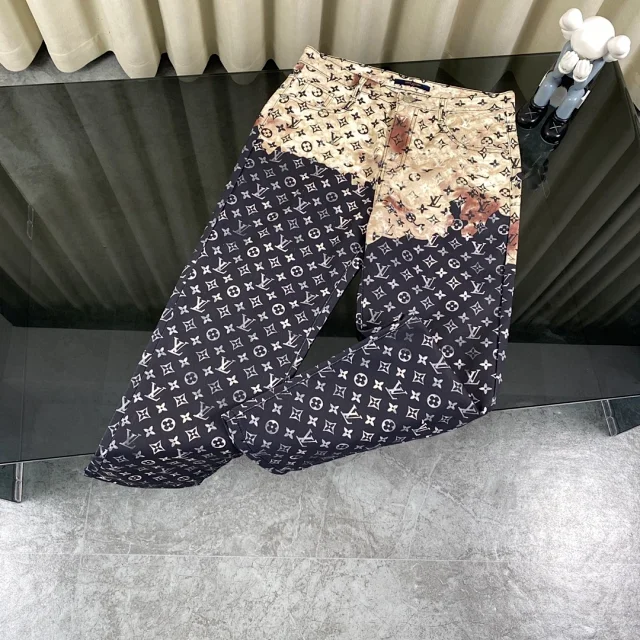 Louis Vuitton Jackets Denim jacket with checkerboard pattern product detail image 16