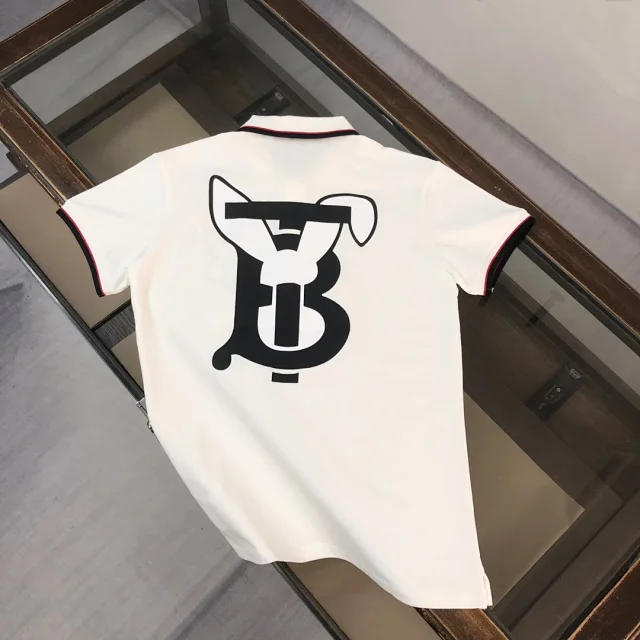 Burberry T-Shirts Short-Sleeve with Check Trim product detail image 78