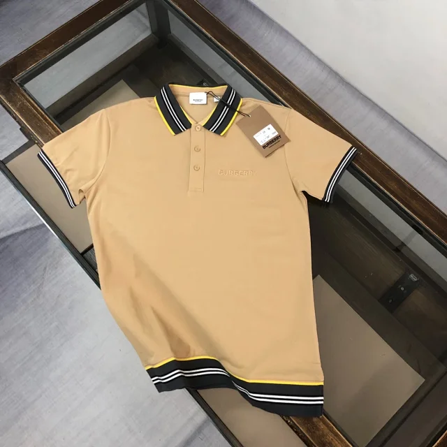 Burberry T-Shirts Short-Sleeve with Check Trim product detail image 67