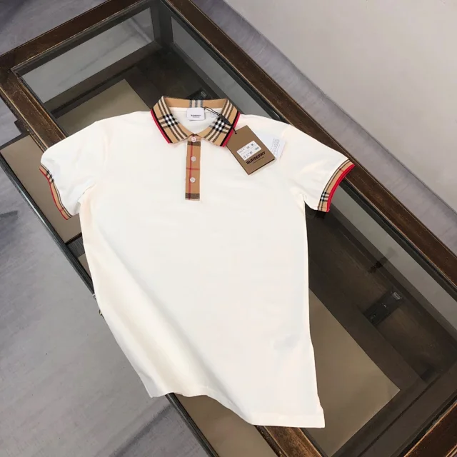 Burberry T-Shirts Short-Sleeve with Check Trim product detail image 73
